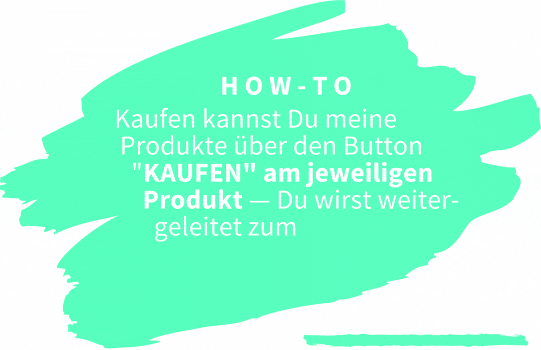 Animation : Wie hier shoppen?, pulsieren, grün : thejollyboldbee