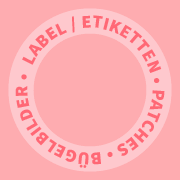 Kreis-Animation : Etiketten / Label, Patches, Bügelbilder, rot : thejollyboldbee